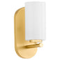 Quorum - 5228-1-80 - One Light Wall Mount - Belinder - Aged Brass