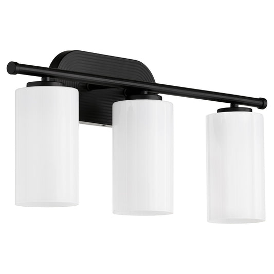 Quorum - 5228-3-59 - Three Light Vanity - Belinder - Matte Black