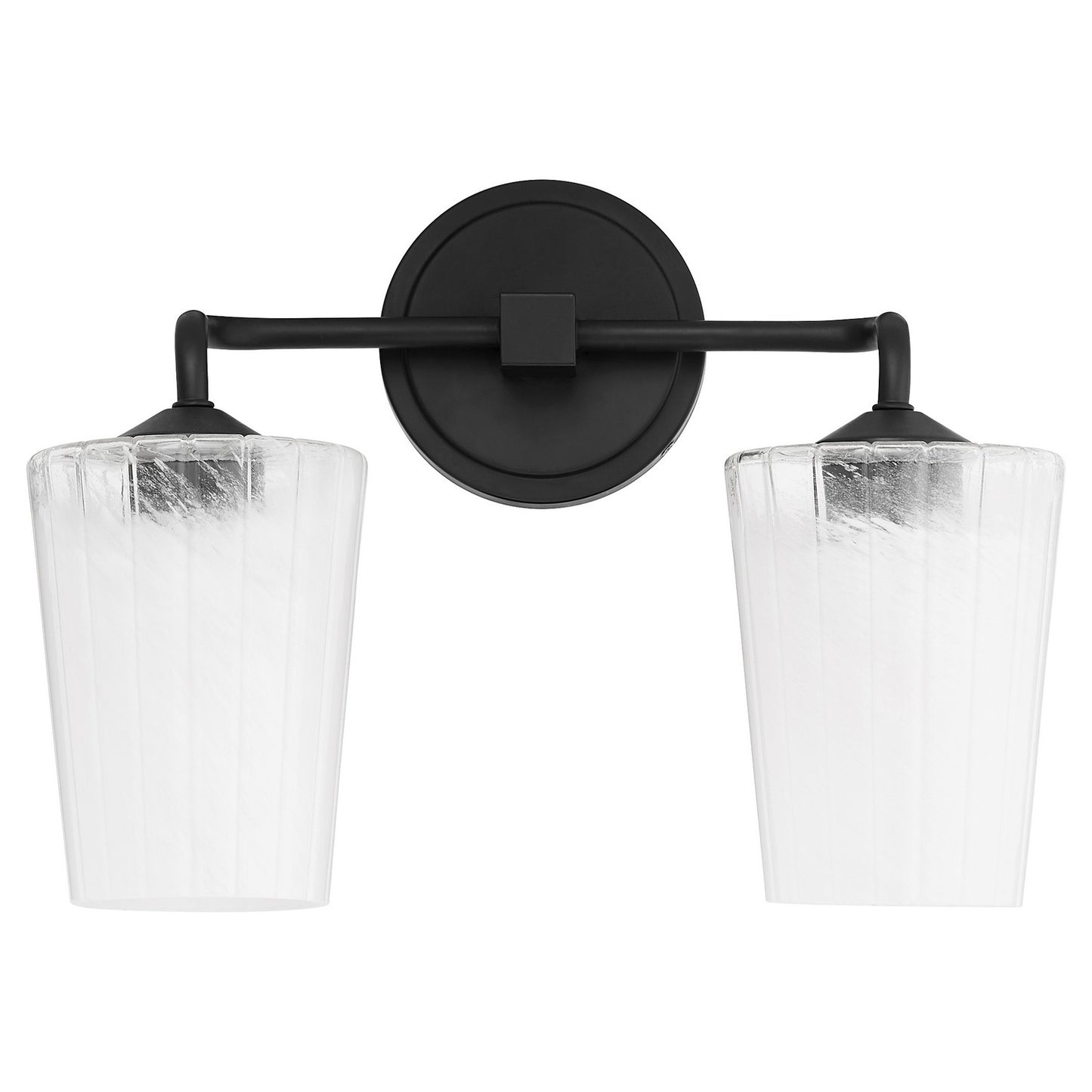 Quorum - 5238-2-59 - Two Light Vanity - Providence - Matte Black