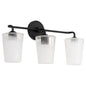 Quorum - 5238-3-59 - Three Light Vanity - Providence - Matte Black