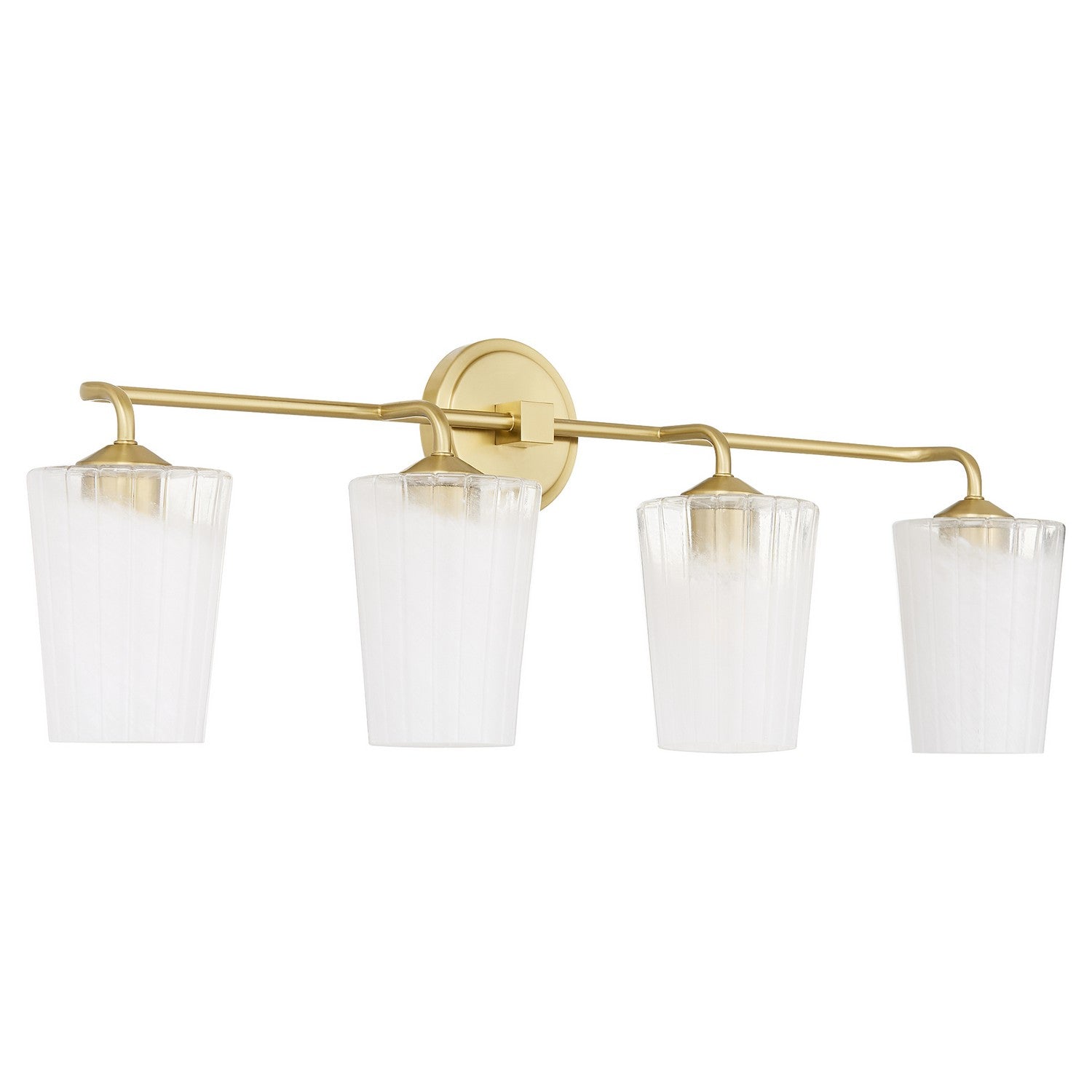 Quorum - 5238-4-80 - Four Light Vanity - Providence - Aged Brass