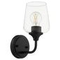 Quorum - 5313-1-59 - One Light Wall Mount - Raymond - Matte Black