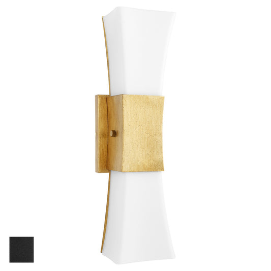 Quorum - 561-2-59 - Two Light Wall Sconce - Ayala - Matte Black