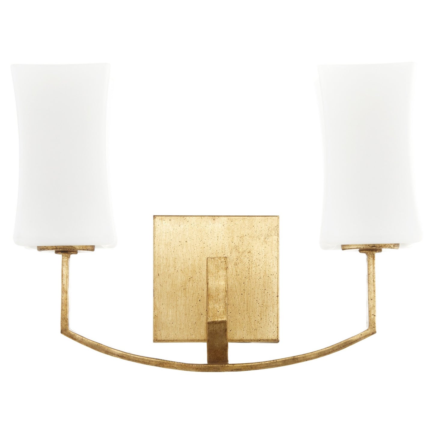 Quorum - 581-2-74 - Two Light Wall Mount - Ayala - Gold Leaf