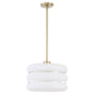 Quorum - 806-80 - One Light Pendant - Gillis - Aged Brass