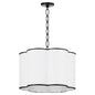 Quorum - 8228-4-59 - Four Light Pendant - Belinder - Matte Black