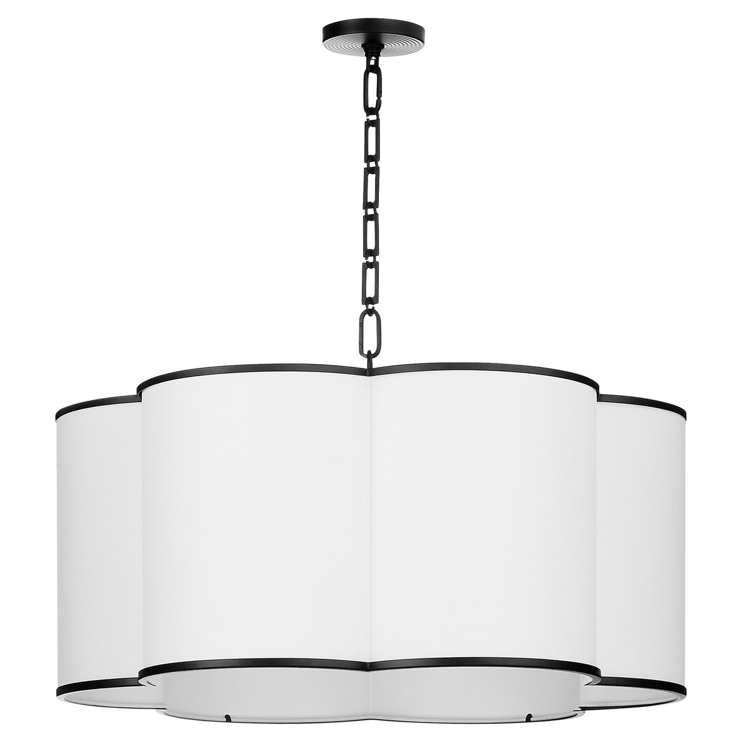 Quorum - 8228-6-59 - Six Light Pendant - Belinder - Matte Black