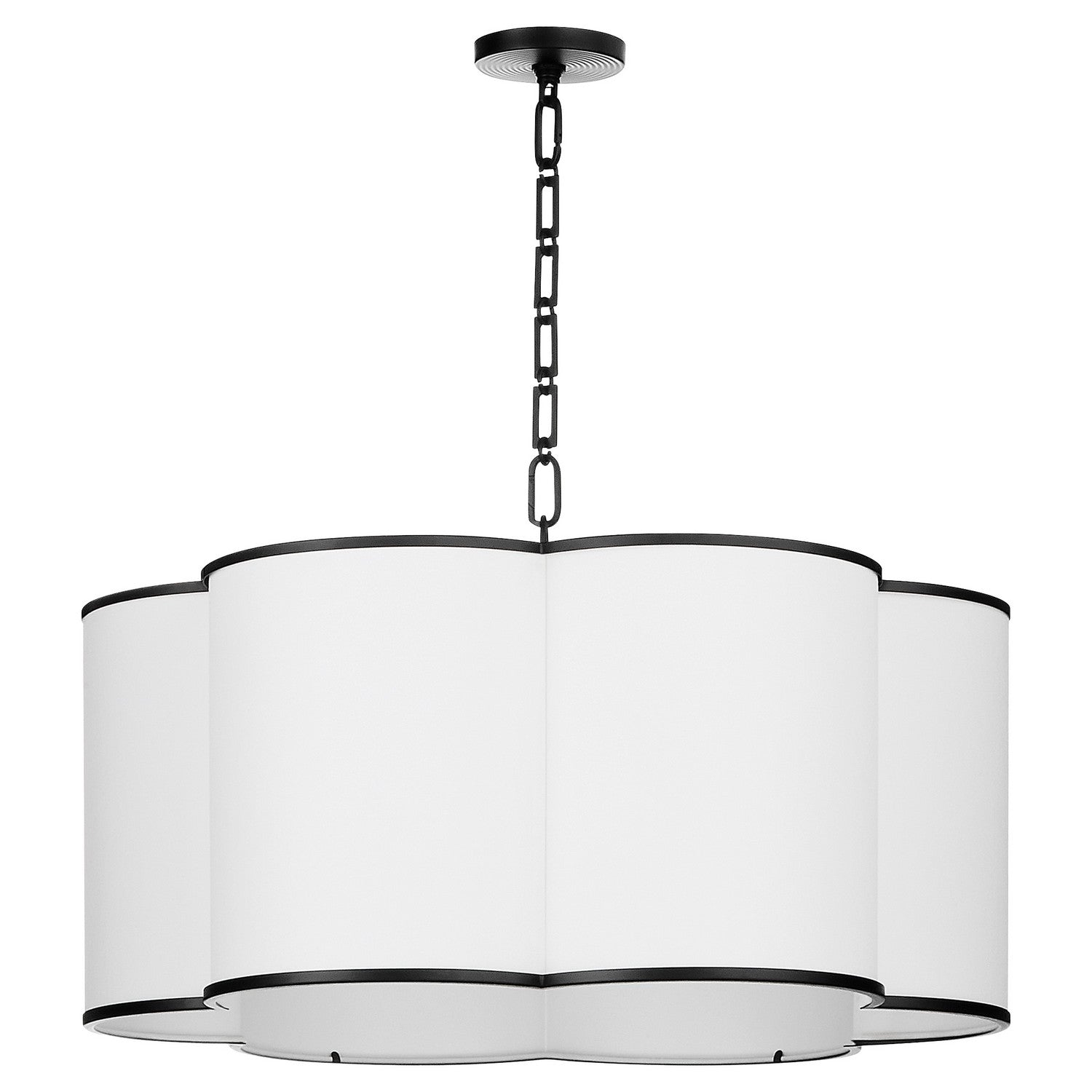 Quorum - 8228-6-59 - Six Light Pendant - Belinder - Matte Black