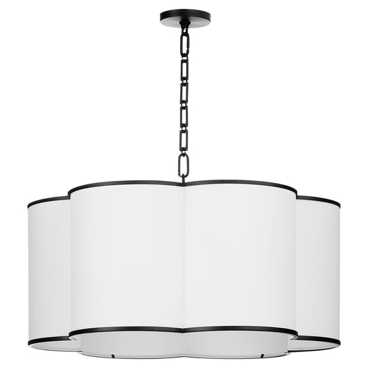 Quorum - 8228-6-59 - Six Light Pendant - Belinder - Matte Black