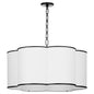 Quorum - 8228-6-59 - Six Light Pendant - Belinder - Matte Black