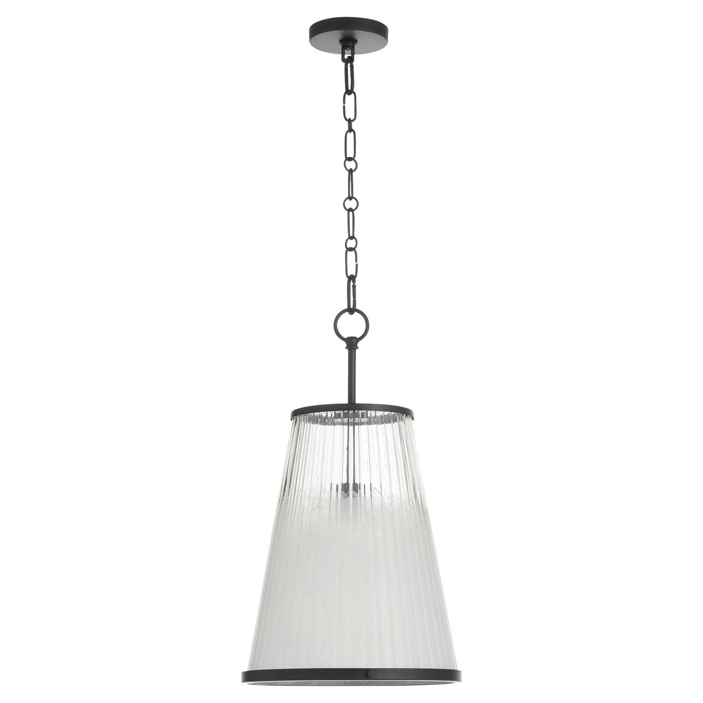 Quorum - 8238-11-59 - One Light Pendant - Providence - Matte Black