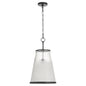 Quorum - 8238-11-59 - One Light Pendant - Providence - Matte Black