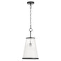 Quorum - 8238-13-59 - One Light Pendant - Providence - Matte Black