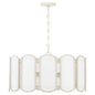 Quorum - 824-5-52 - Five Light Pendant - Belleview - Washed Oak