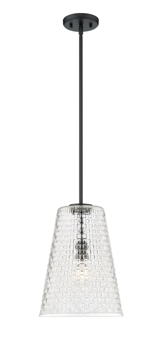 Millennium - 20702-MB - One Light Pendant - Saben - Matte Black