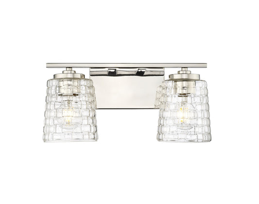 Millennium - 22102-PN - Two Light Vanity - Saben - Polished Nickel