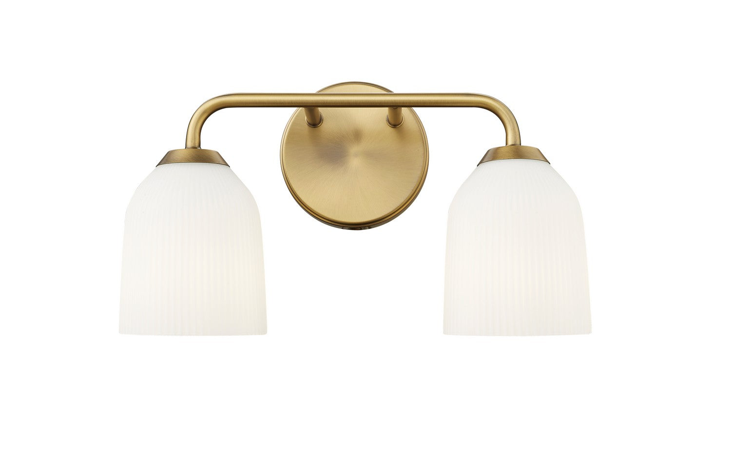 Millennium - 22302-VB - Two Light Vanity - Norah - Vintage Brass