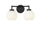 Millennium - 22402-MB - Two Light Vanity - Oprah - Matte Black