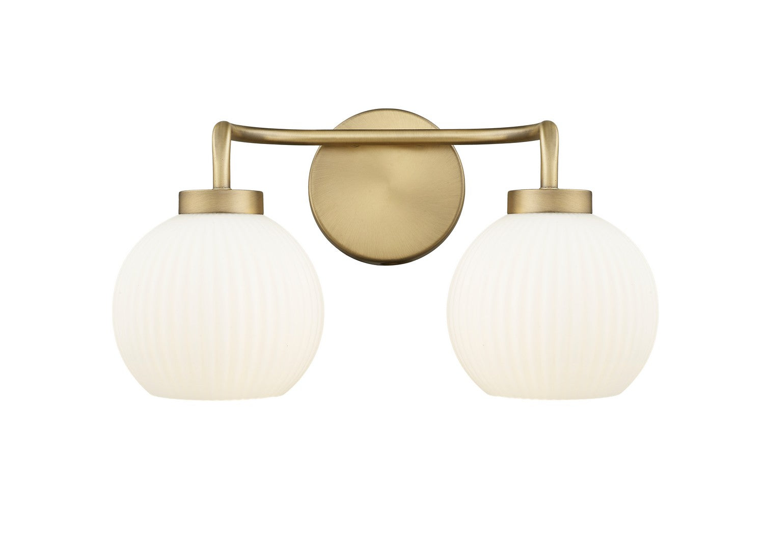 Millennium - 22402-VB - Two Light Vanity - Oprah - Vintage Brass