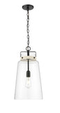 Millennium - 22701-MB - One Light Pendant - Lolla - Matte Black