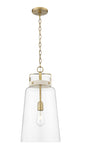 Millennium - 22701-VB - One Light Pendant - Lolla - Vintage Brass