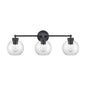 Millennium - 99103-MB - Three Light Vanity - Jonatan - Matte Black