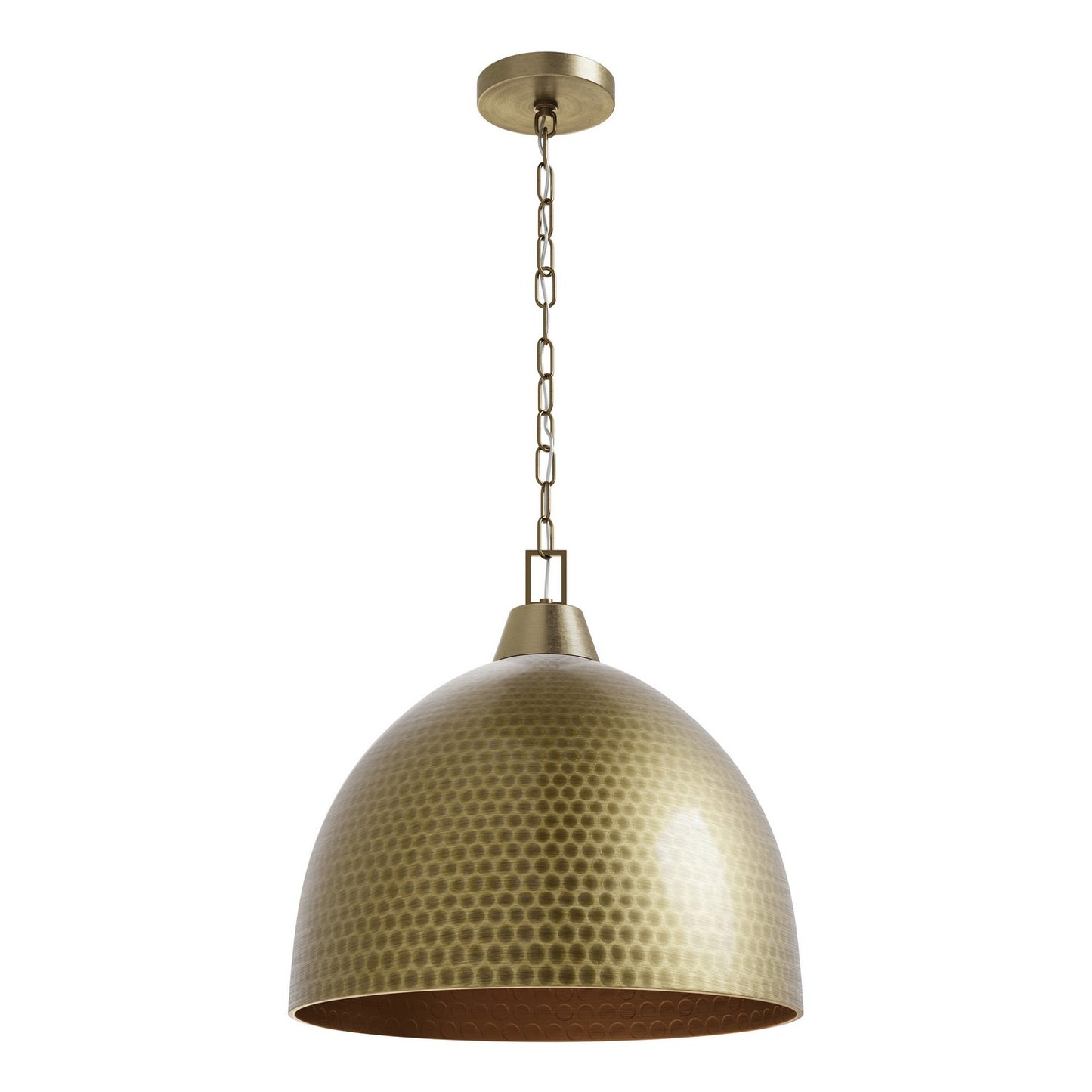 Millennium - 99205-AGBR - Three Light Pendant - Arrco - Aged Brass