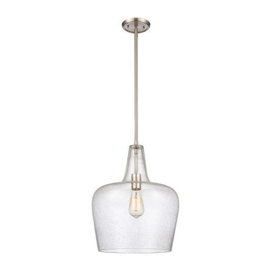 Millennium - 99401-BN - One Light Pendant - Puckette - Brushed Nickel