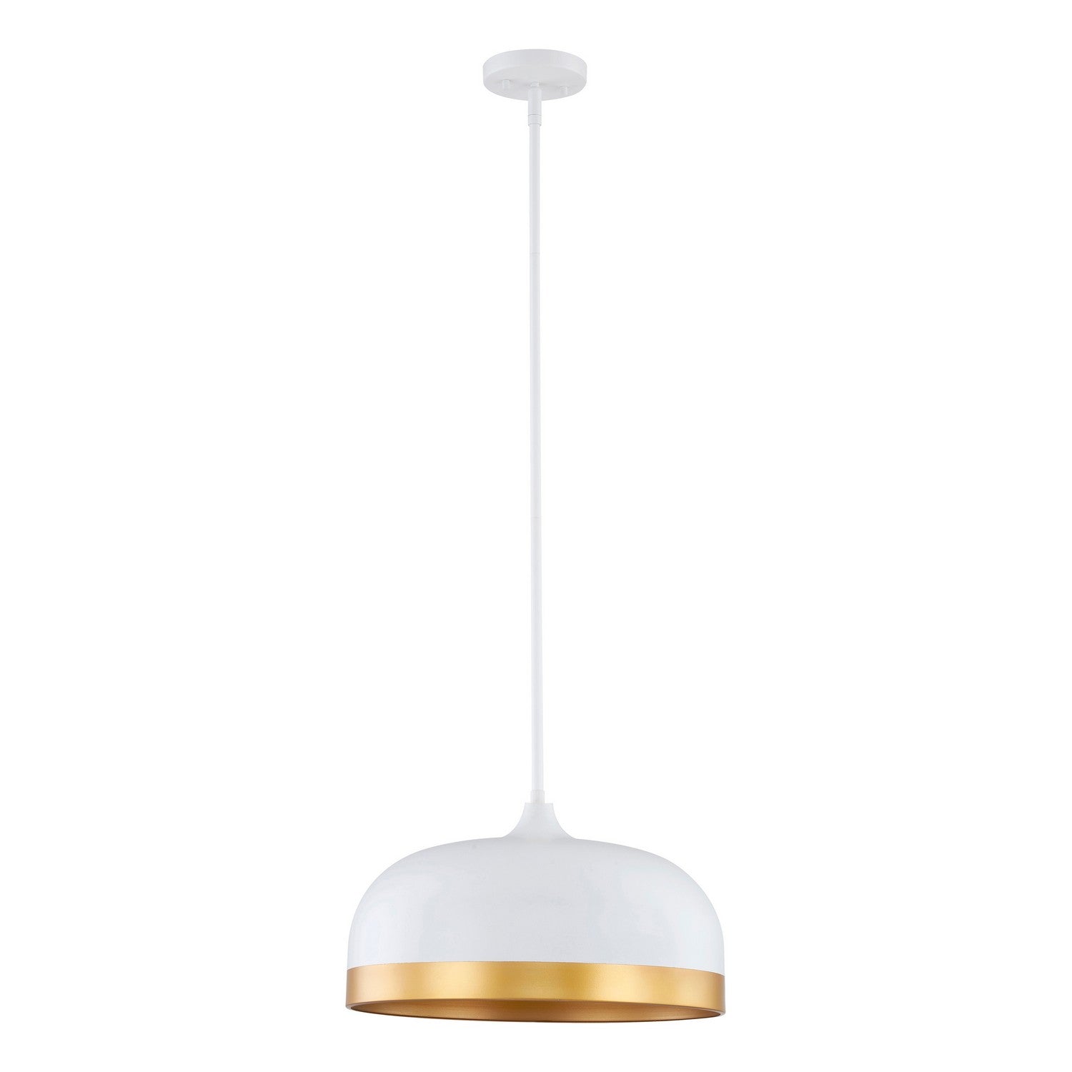 Millennium - 99601-MW - Three Light Pendant - Amarra - Matte White