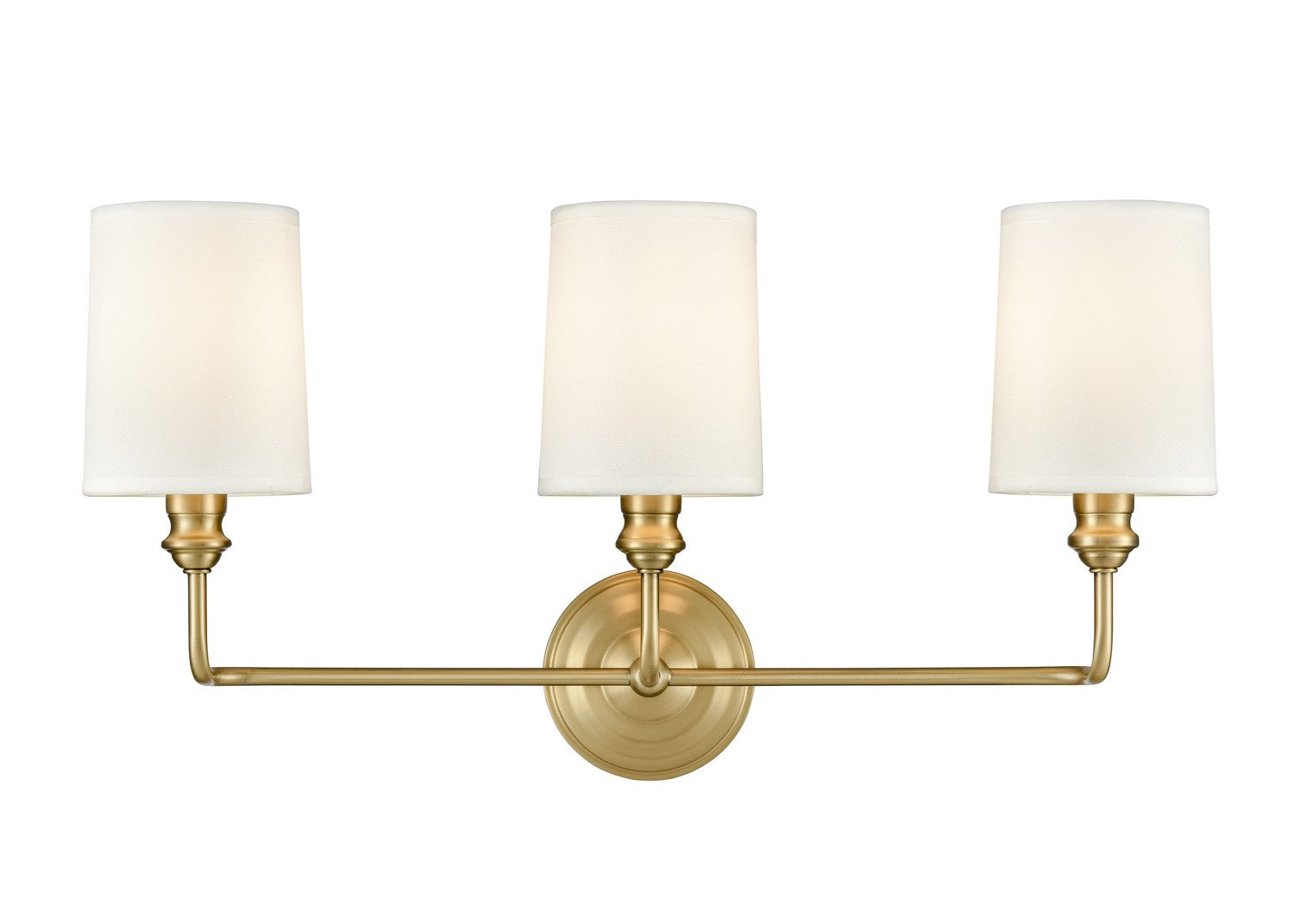 Millennium - 99803-VB - Three Light Vanity - Leena - Vintage Brass