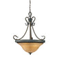 ELK Home - 254-VA - Three Light Pendant - Buckingham - Vintage Antique