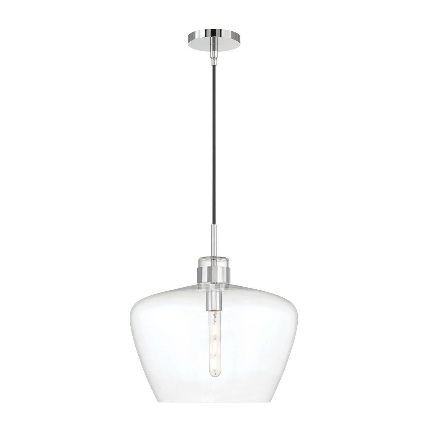 ELK Home - 3742-CH-CL - One Light Pendant - Aurora - Chrome
