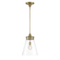ELK Home - 4811-AN-CL - One Light Pendant - Emma - Antique Brass