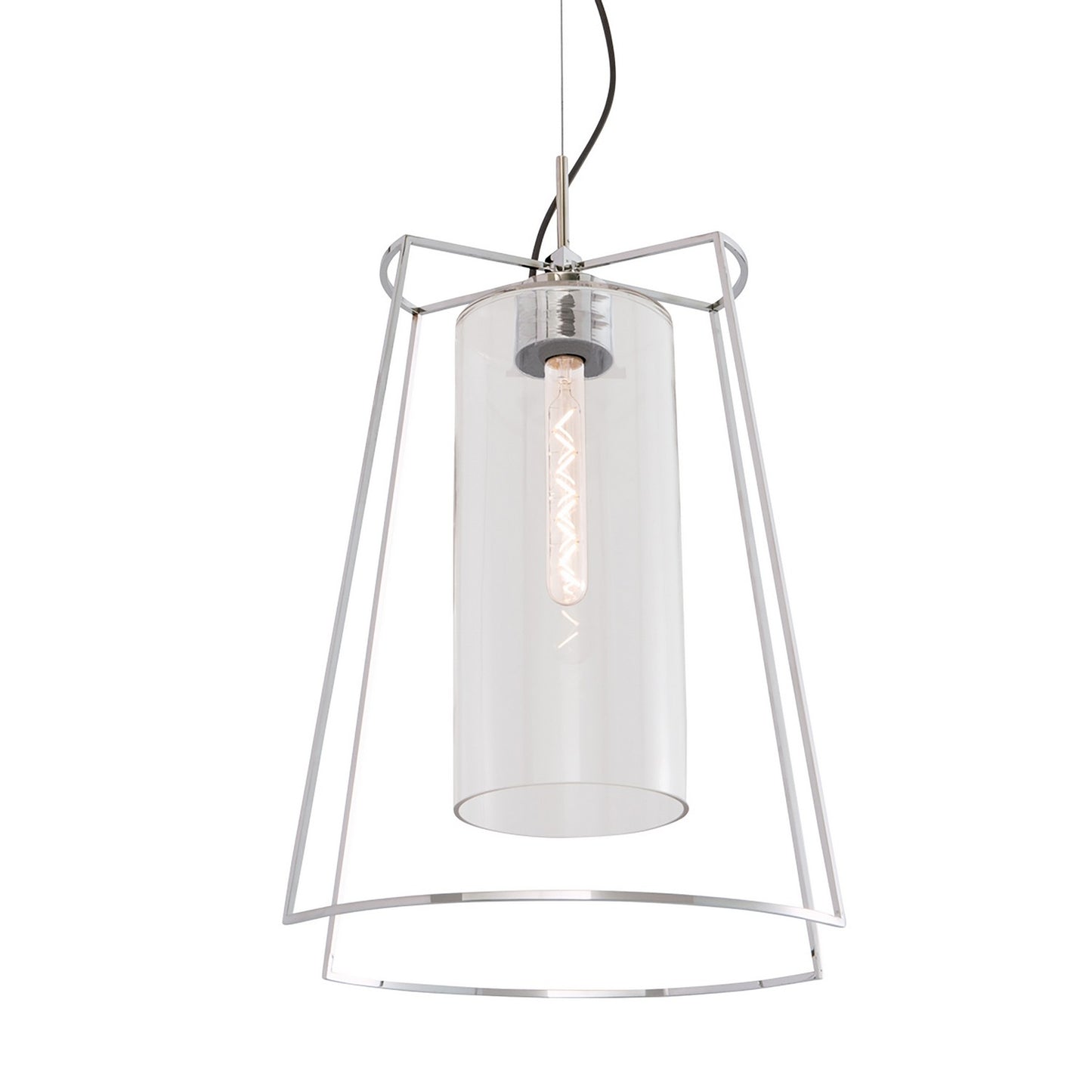 ELK Home - 5389-PN-CL - One Light Pendant - Cere - Polished Nickel