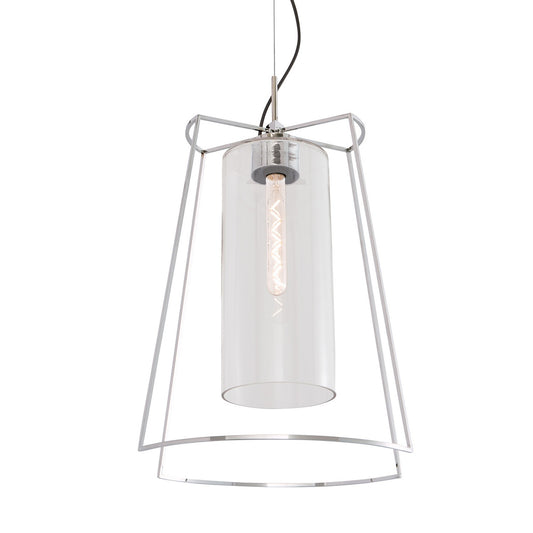 ELK Home - 5389-PN-CL - One Light Pendant - Cere - Polished Nickel