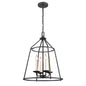 ELK Home - 90250/4 - Four Light Chandelier - Ellisville - Matte Black