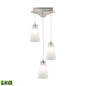 ELK Home - LCA503-10-16M - LED Mini Pendant - Coppa - Satin Nickel