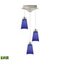 ELK Home - LCA503-7-16M - LED Mini Pendant - Coppa - Satin Nickel
