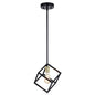 Vaxcel - P0401 - One Light Mini Pendant - Deering - Matte Black and Satin Brass