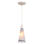 Vaxcel - P0410 - One Light Mini Pendant - Milano - Satin Nickel