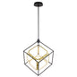 Vaxcel - P0413 - LED Pendant - Anson - Matte Black and Gold