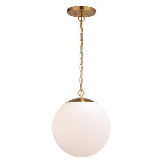 Vaxcel - P0414 - One Light Pendant - Linden - Muted Brass