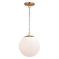 Vaxcel - P0414 - One Light Pendant - Linden - Muted Brass