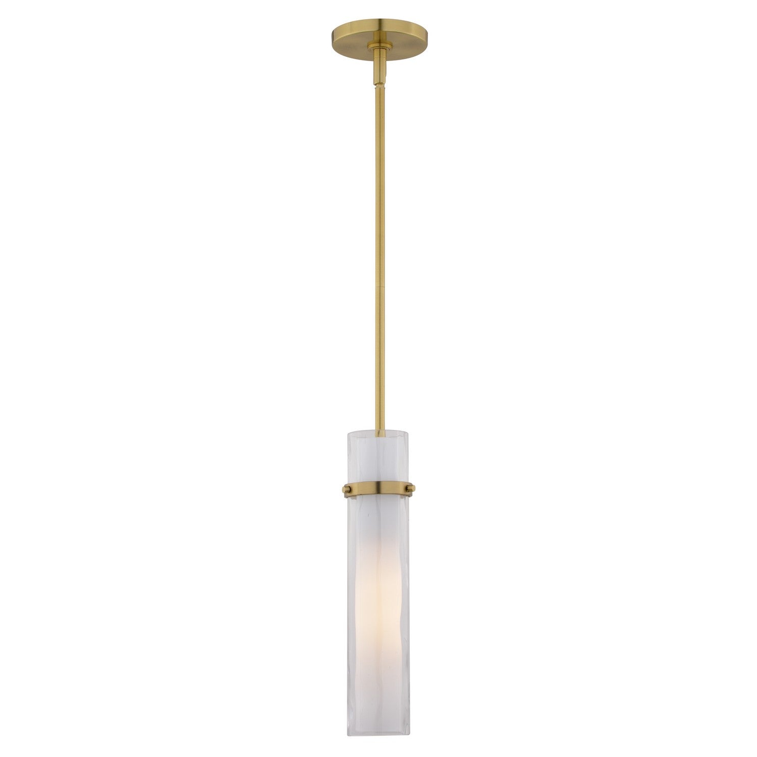 Vaxcel - P0418 - One Light Mini Pendant - Vilo - Golden Brass