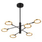 Vaxcel - P0424 - LED Pendant - Cullerto - Matte Black and Antique Gold