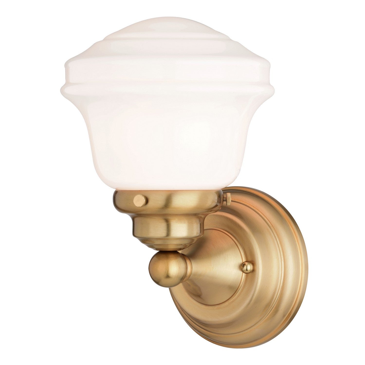 Vaxcel - W0451 - One Light Wall Sconce - Huntley - Natural Brass