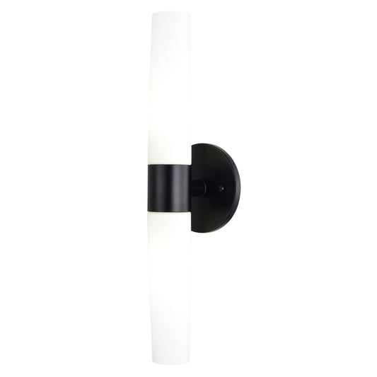 Vaxcel - W0457 - Two Light Wall Sconce - Elliot - Matte Black