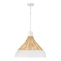 Capital Lighting - 353912WE - One Light Pendant - Kali - Matte White