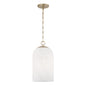 Capital Lighting - 355811MA-553 - One Light Pendant - Cleo - Matte Brass