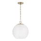Capital Lighting - 355812MA-551 - One Light Pendant - Cleo - Matte Brass